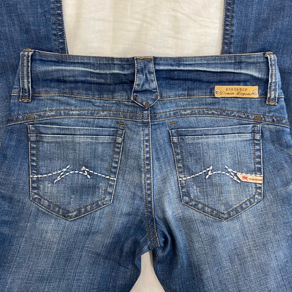 Parasuco Denim Legend Low Rise Bootcut Jeans in Blue Dark Wash - Picture 3 of 8